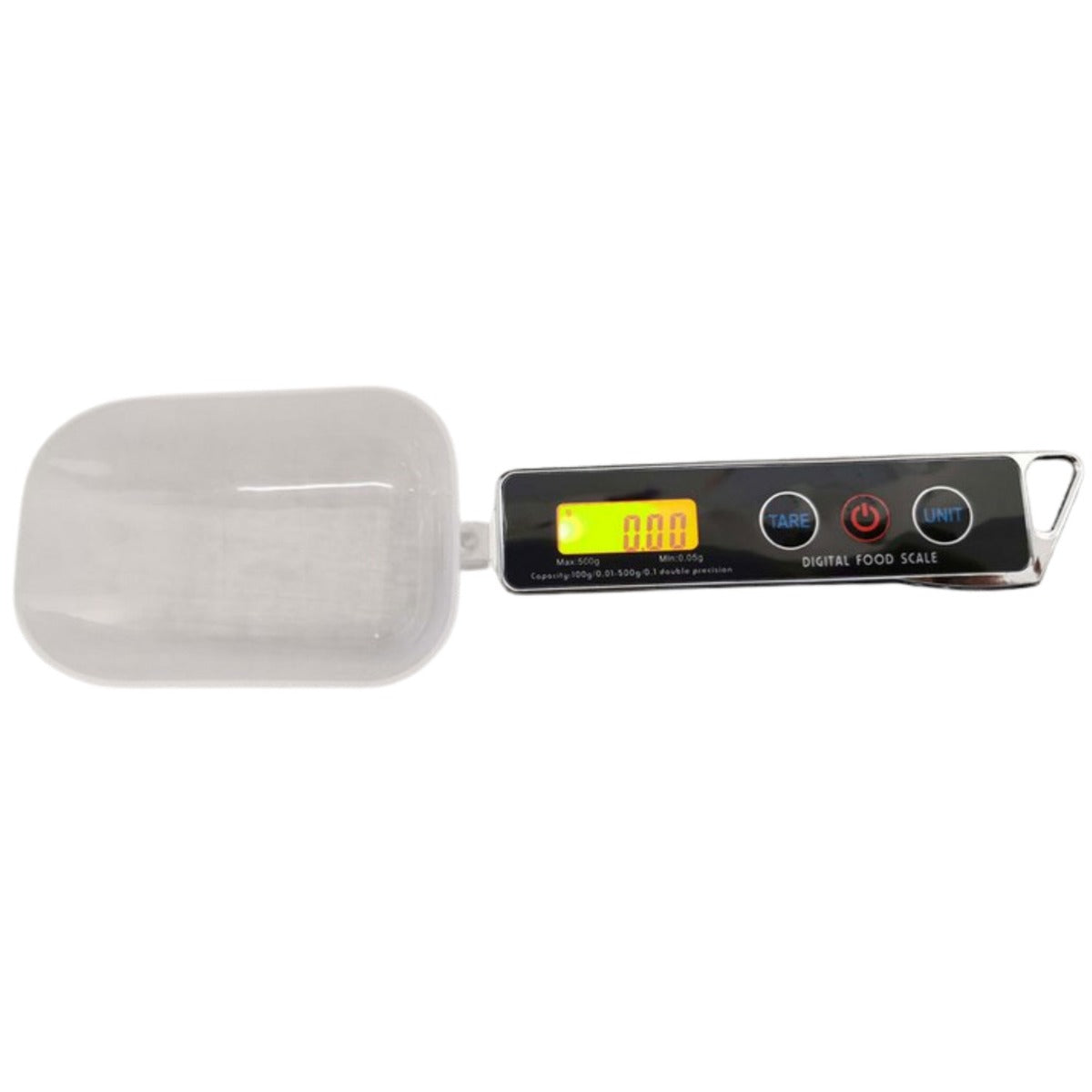 Measuring spoon and electronic scale with large capacity