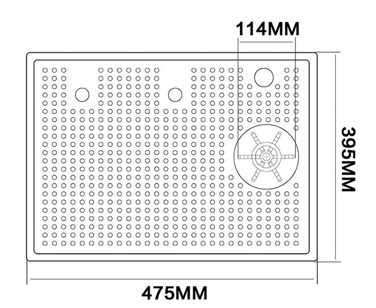 Rinzer Cup Rinse & Cleaning with Two Coffee Drip Bases