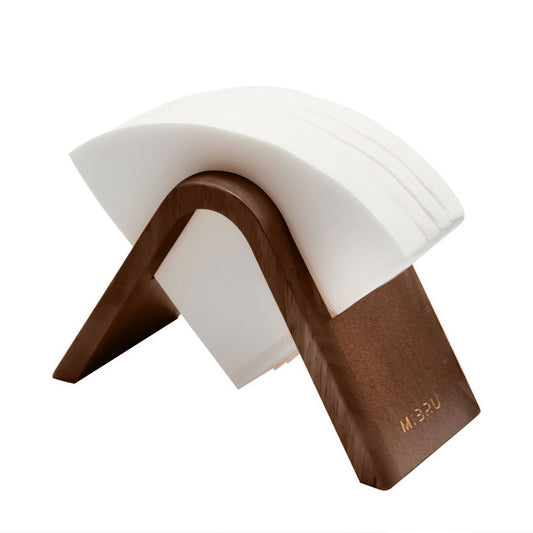 Multicolor Wooden Paper Coffee Filter Holder Base
