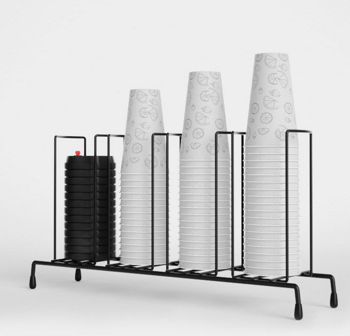 Metal Cup Holder Suitable For Cafes Black