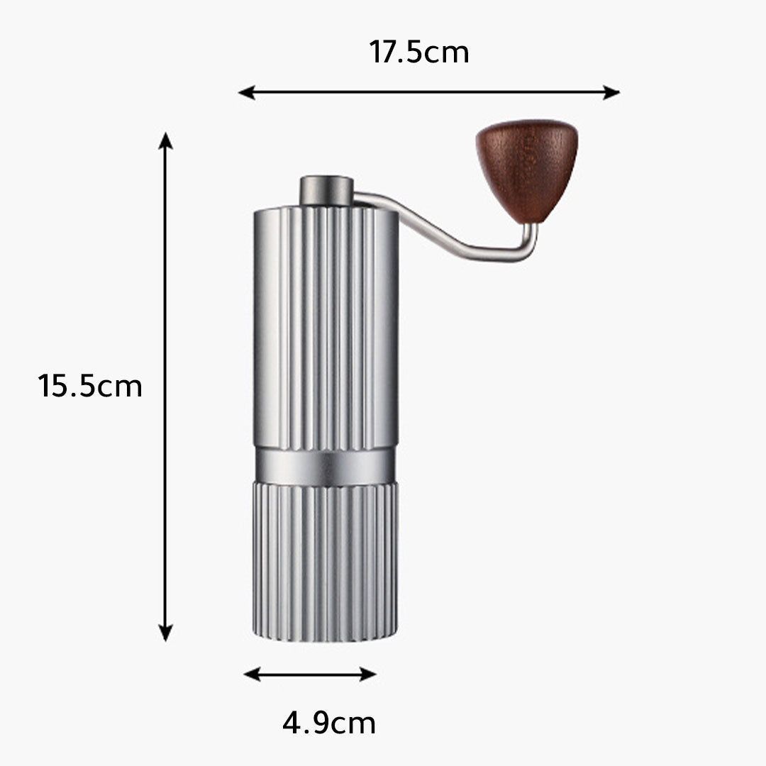 مطحنة ميبرو الاحترافية للإسبريسو والقهوة المقطرة متعددة الألوان مع التروس - أسود