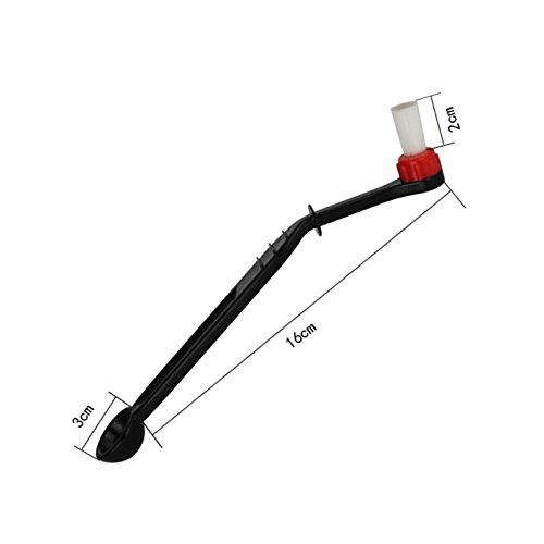 Grub Head Cleaning Brush with Cleaning Agent Spoon