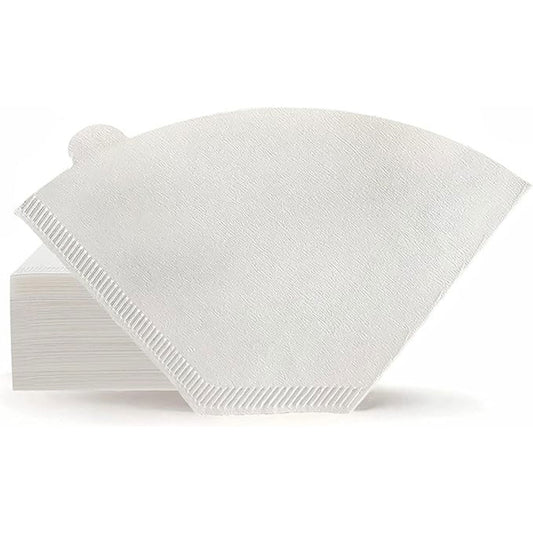 Set of 100 Paper Filters Size 101 White
