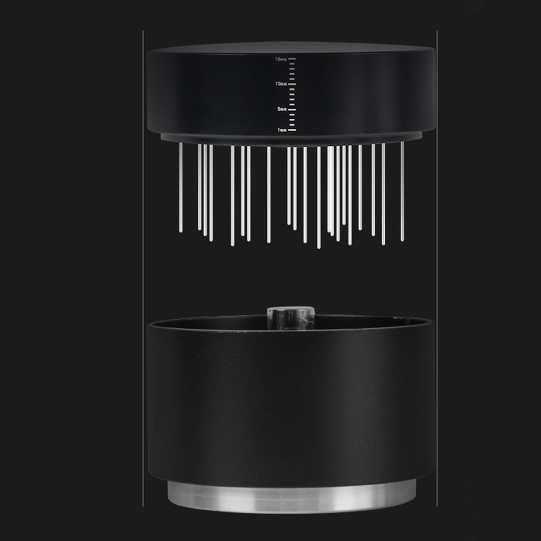 Professional Ripple Surface Tamper Integrated DeLonghi Descaler