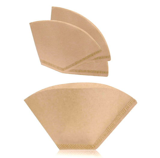Coffee Filter Drip Filter Size 102 100 Pieces Multicolor - Brown