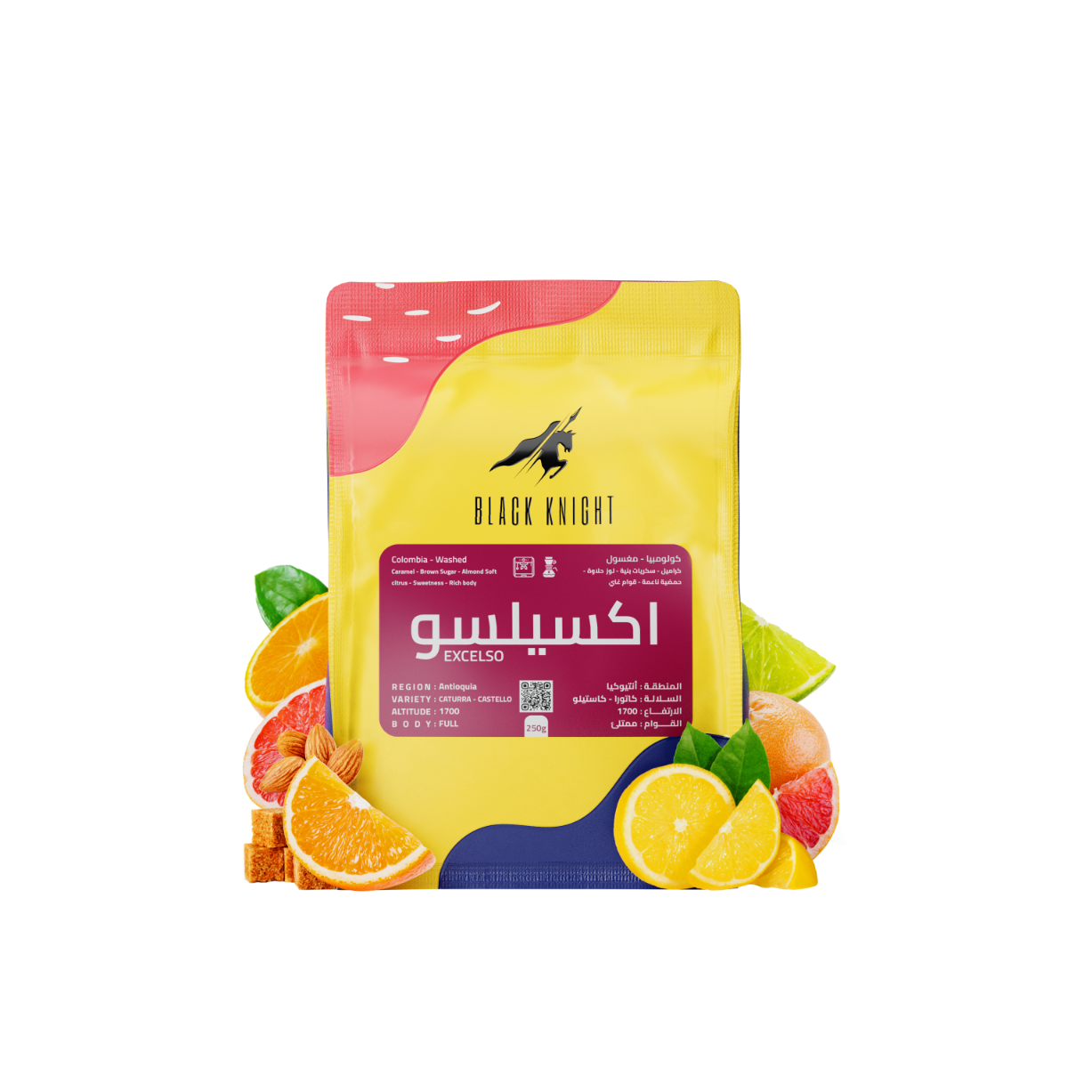 Excelso Colombia Washed from Black Knight Toaster