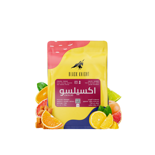 Excelso Colombia Washed from Black Knight Toaster