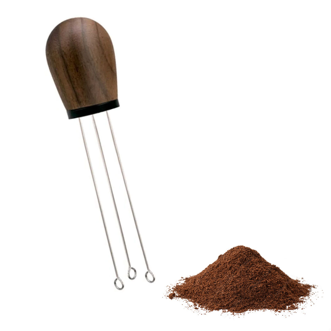 Disassembled clumps with wooden handle