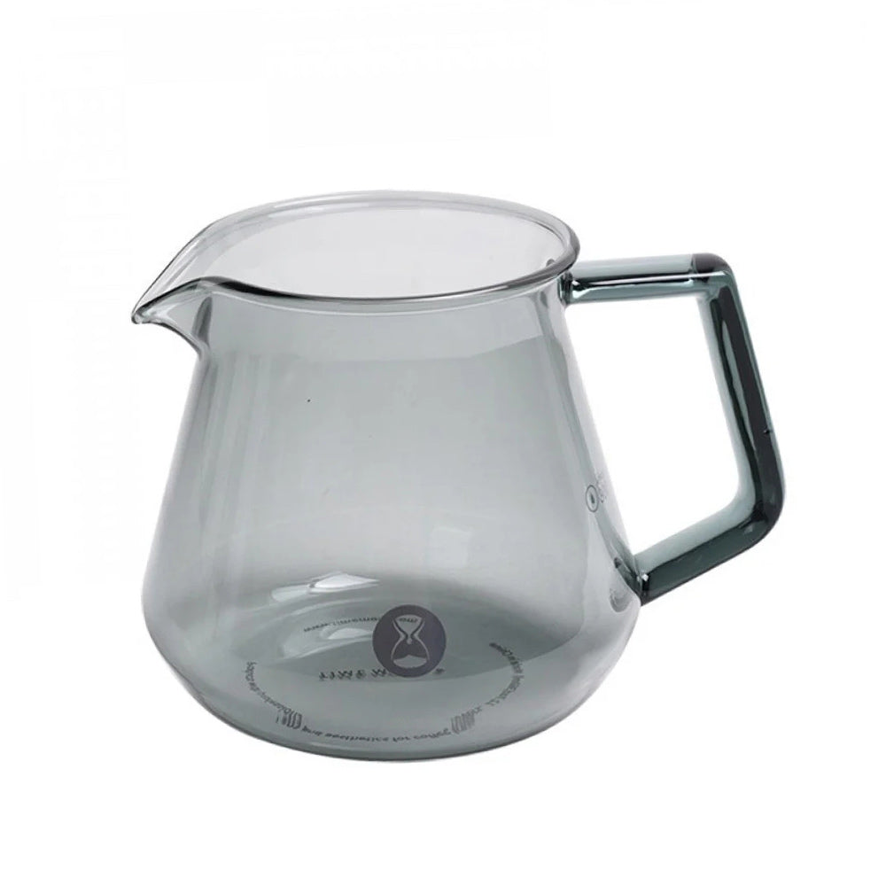 Taimur Glass Preparation Jar Black